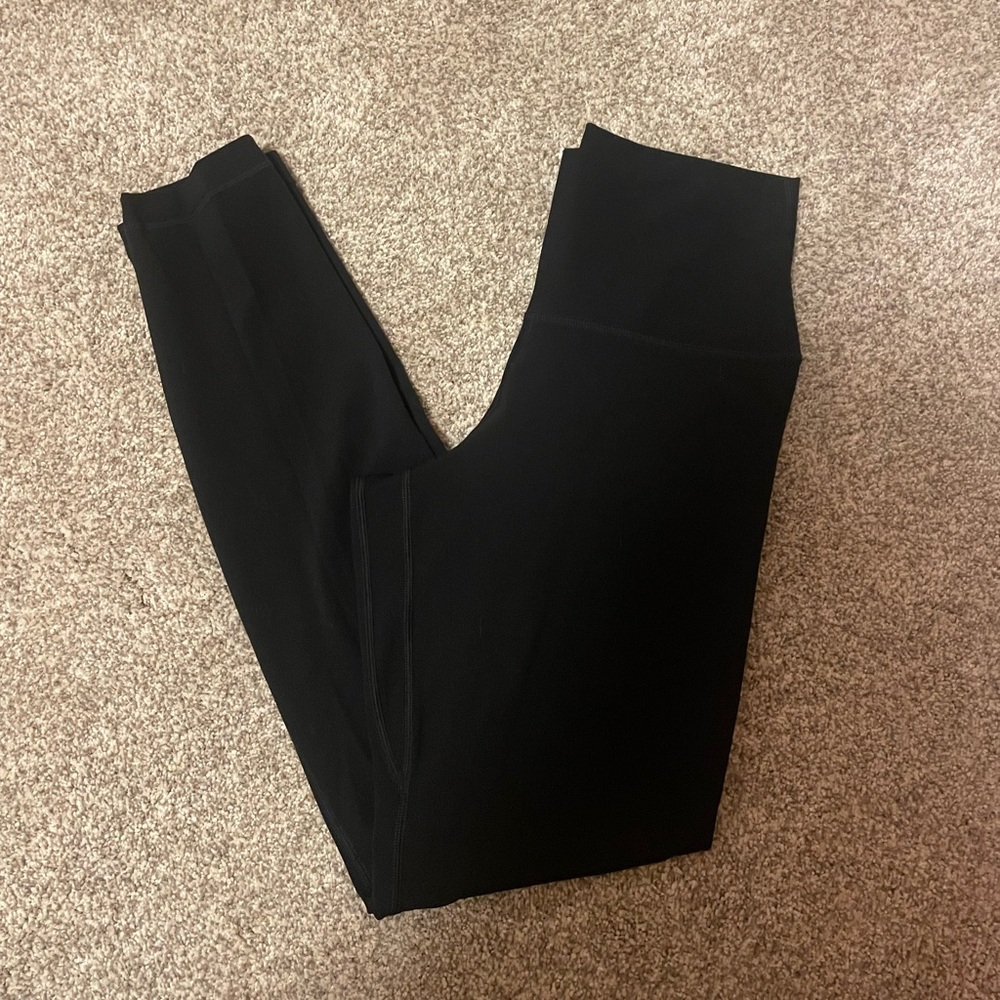 Aritzia Golden Butter Black Leggings